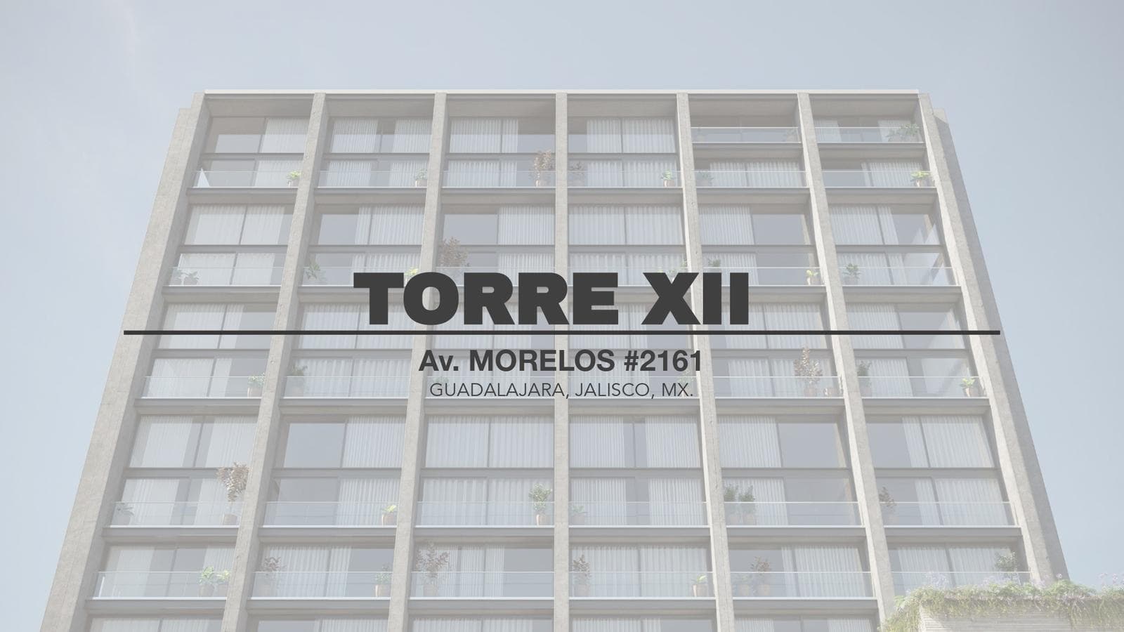 Departamento en venta Colonia Americana Guadalajara | Torre XII Morelos | Suite con terraza desde $2.9 MDP