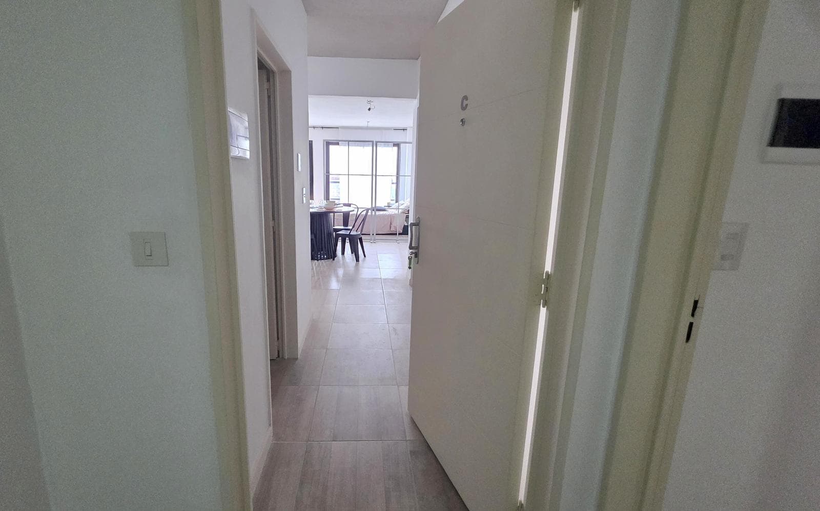 8879 Rivadavia Ave.: 1-bedroom apartment (can be divided) back-facing balcony. BRAND-NEW