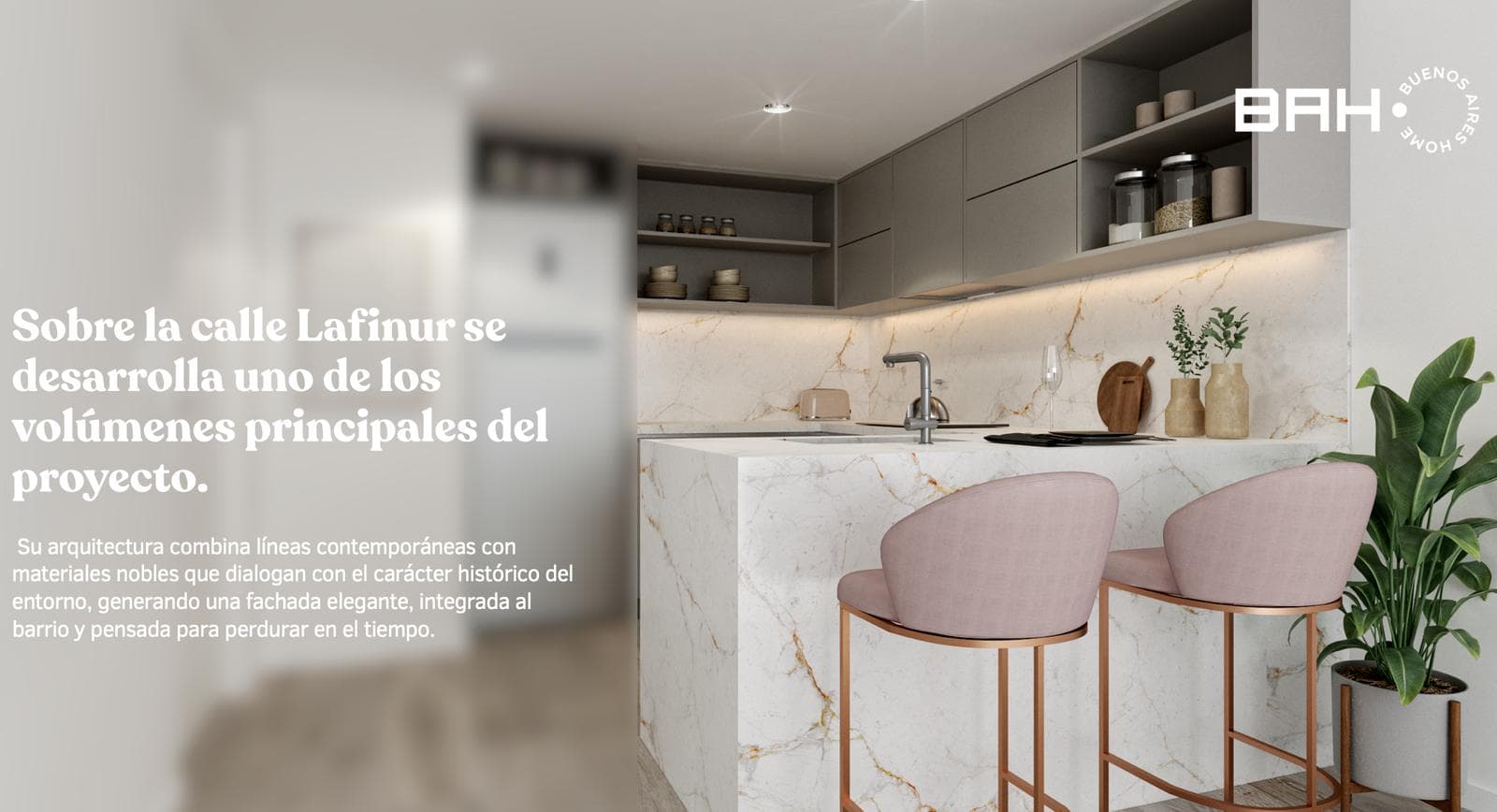 FINANCED: Lafinur and Tupiza Apartment for Sale - 2-room apartment facing the back of the building