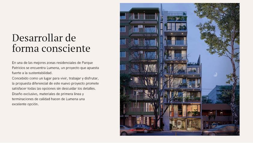 1-, 2-, and 3-room apartments in Parque Patricios—UNDER CONSTRUCTION. DELIVERY SEP 26