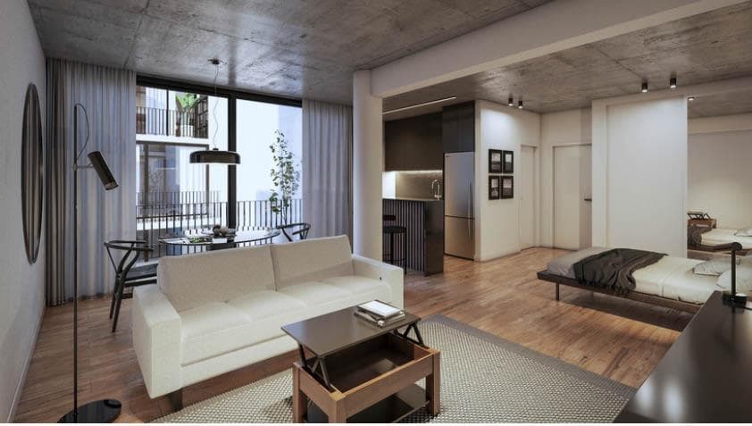 1-, 2-, and 3-room apartments in Parque Patricios—UNDER CONSTRUCTION. DELIVERY SEP 26