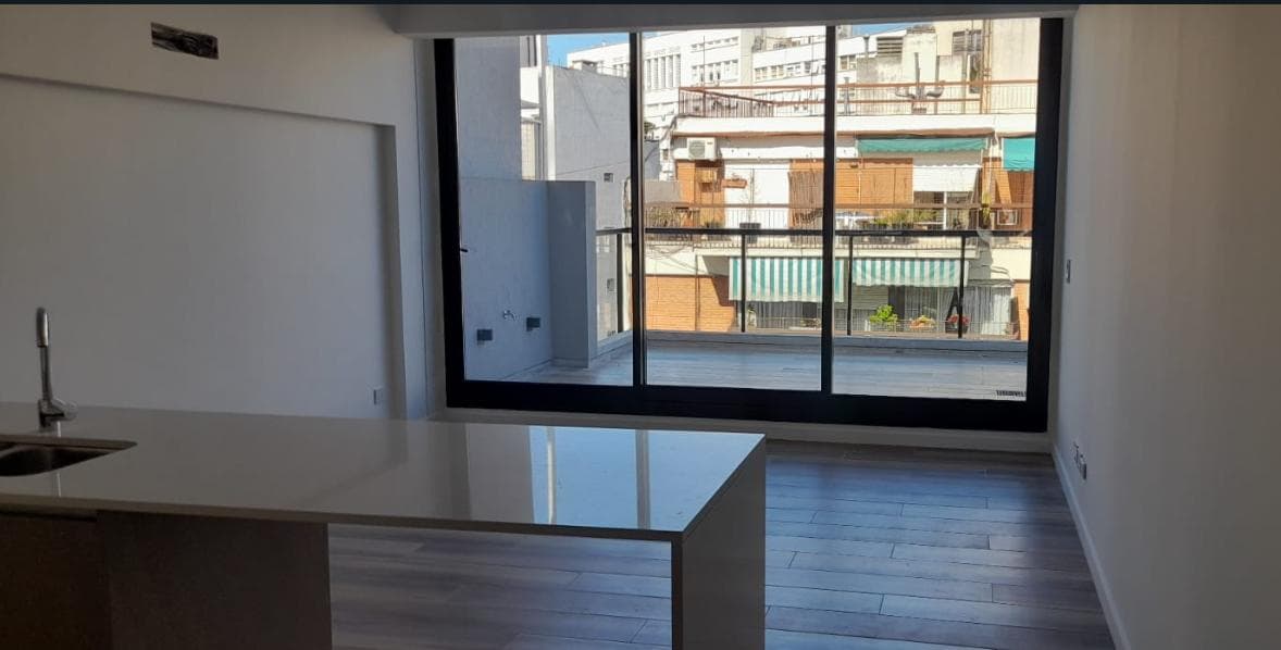 2-room apartment for sale with a terrace-style balcony in Las Cañitas