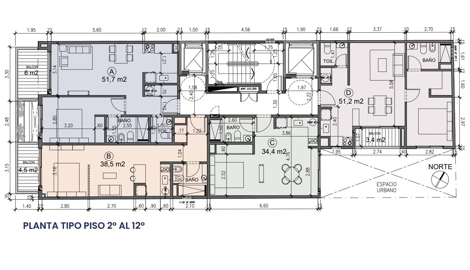 Investment Opportunity in Núñez | Studio apartment under construction with a balcony and amenities. Financing available