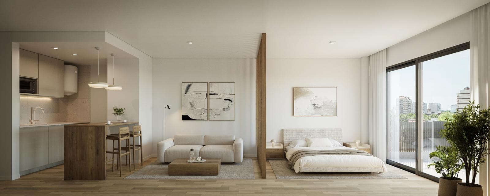 Investment Opportunity in Núñez | Studio apartment under construction with a balcony and amenities. Financing available