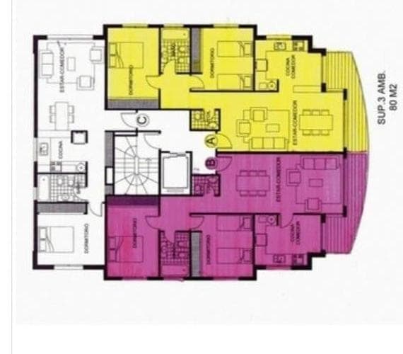 3-room apartment for sale with a balcony and garage, Downtown Mar del Plata.