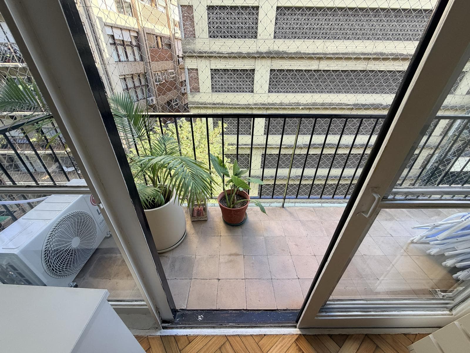 3-Room Apartment for Sale with Separate Room in Palermo, Featuring a Balcony