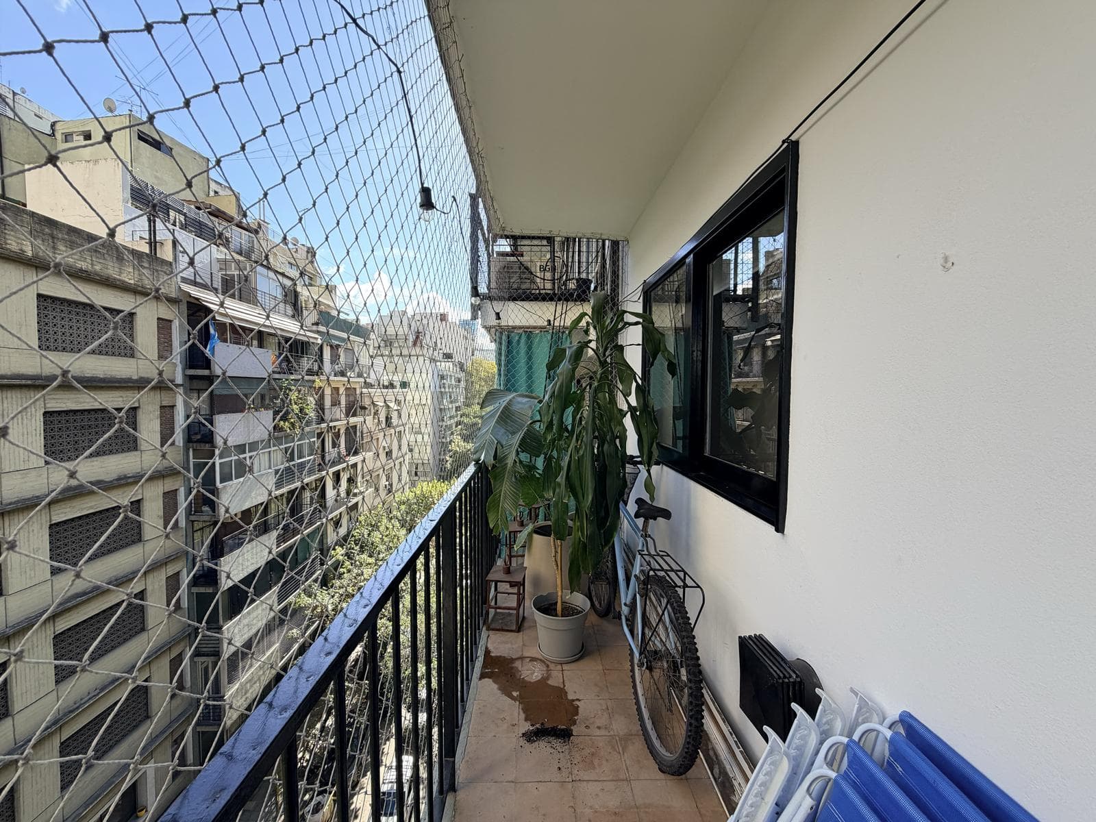 3-Room Apartment for Sale with Separate Room in Palermo, Featuring a Balcony
