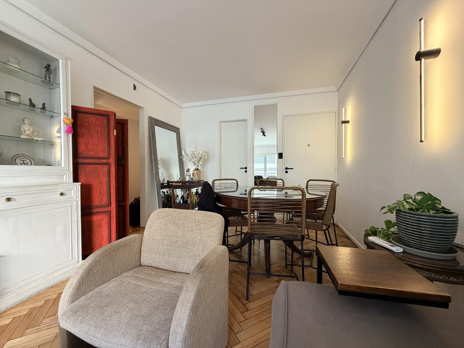 3-Room Apartment for Sale with Separate Room in Palermo, Featuring a Balcony
