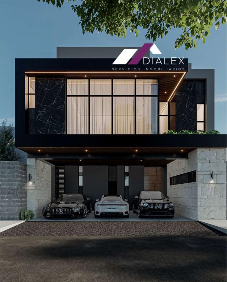 4-Story House FOR SALE, 754 M2 - LOS MILAGROS DE VALLE ALTO, National Highway in MONTERREY