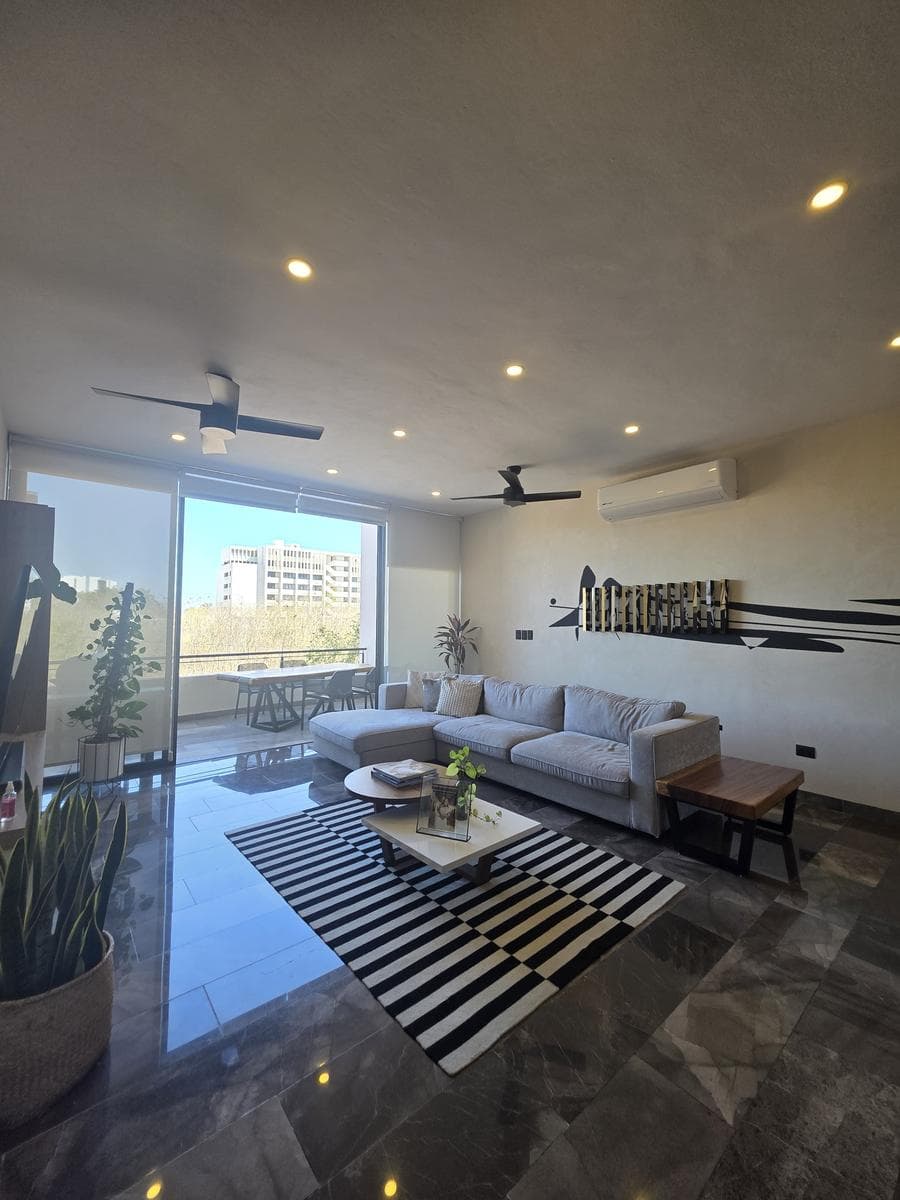 ESPECTACULAR DEPARTAMENTO EN VENTA, 3 RECAMARAS, COMPLETAMENTE EQUIPADO EN MONTEBELLO, MERIDA