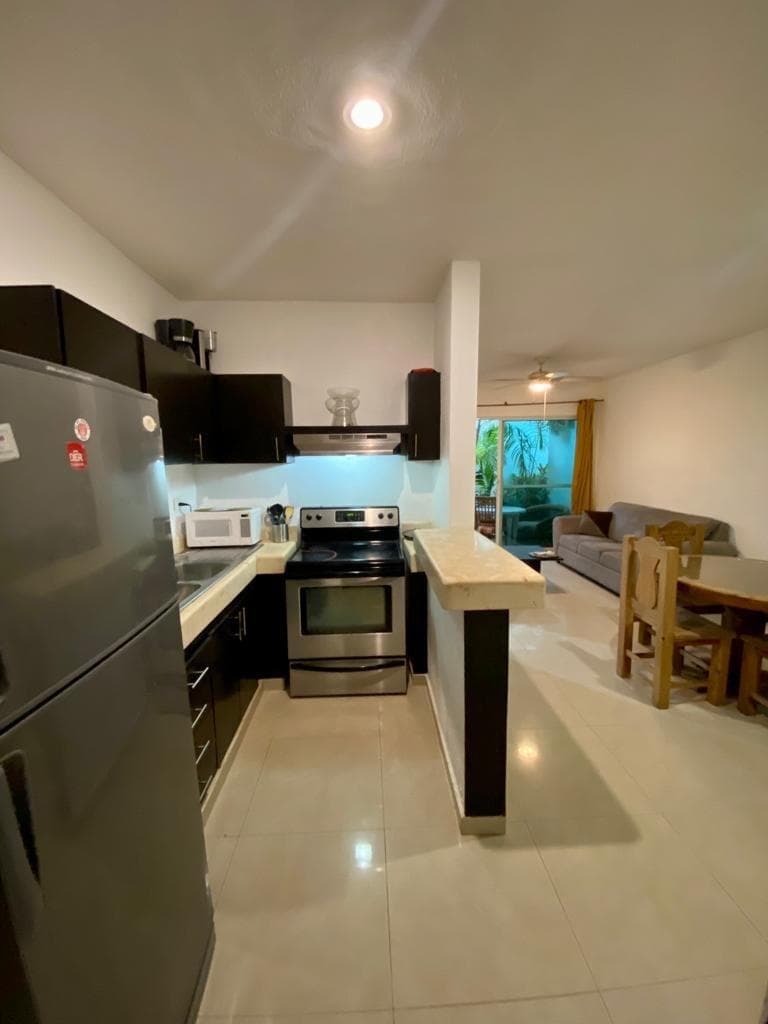 2-Bedroom Apartment for Rent | Downtown Playa del Carmen | Furnished, Ground Floor