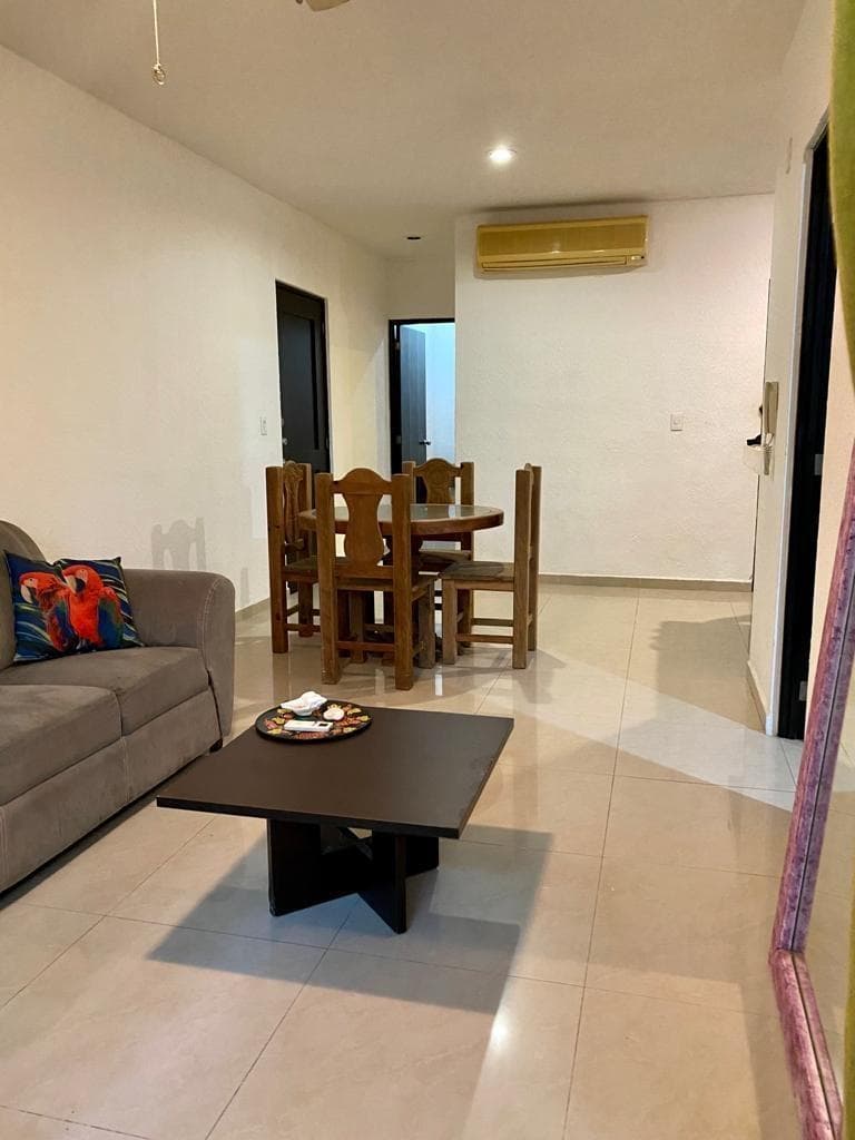 2-Bedroom Apartment for Rent | Downtown Playa del Carmen | Furnished, Ground Floor