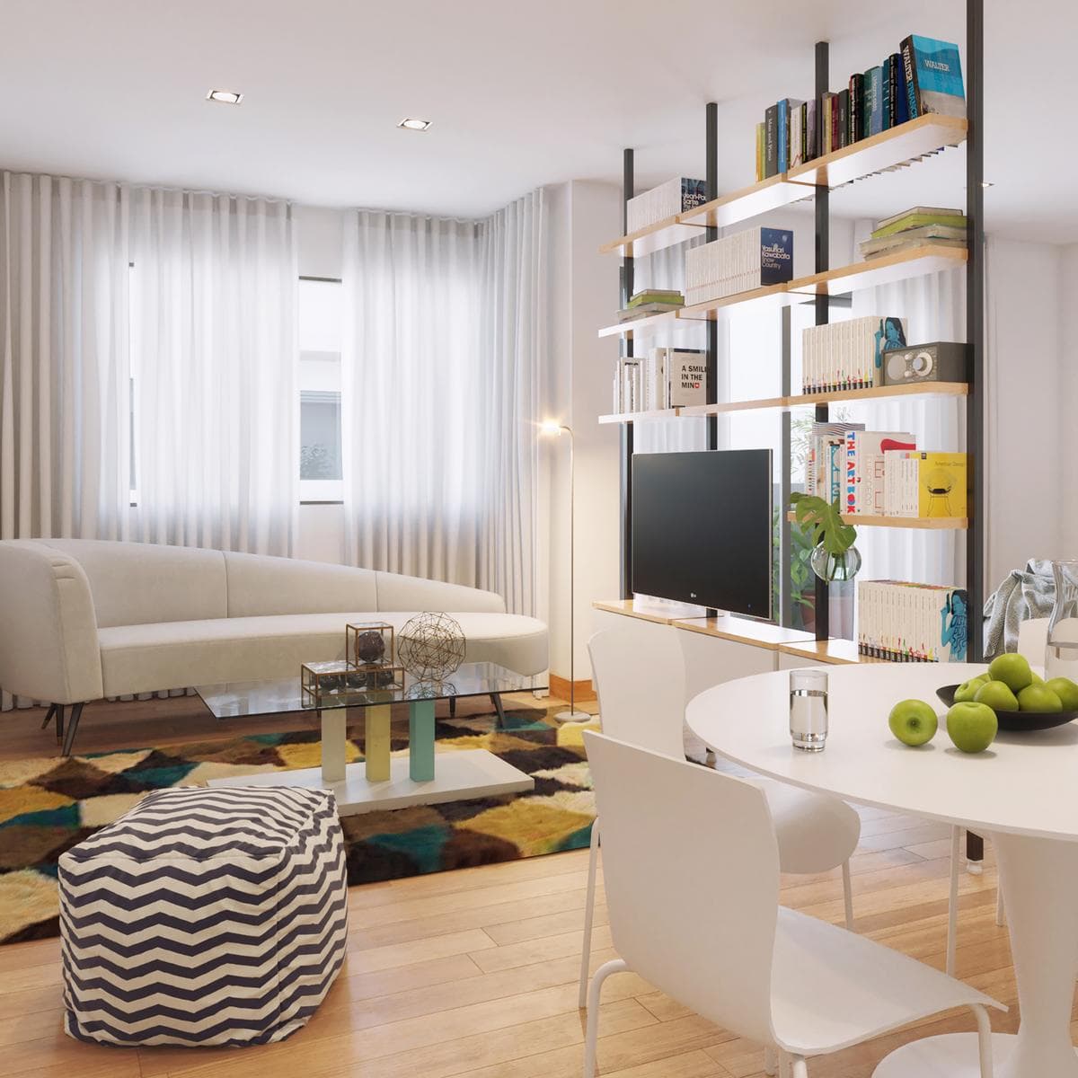 One-Bedroom Apartment with a Balcony in Almagro