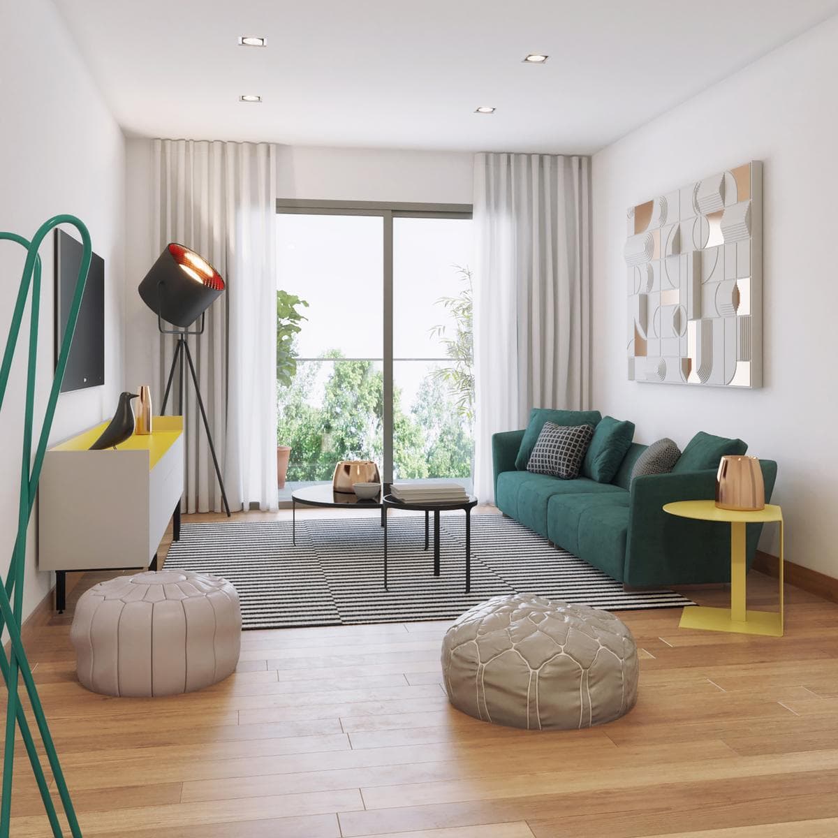Three-room apartment in Almagro