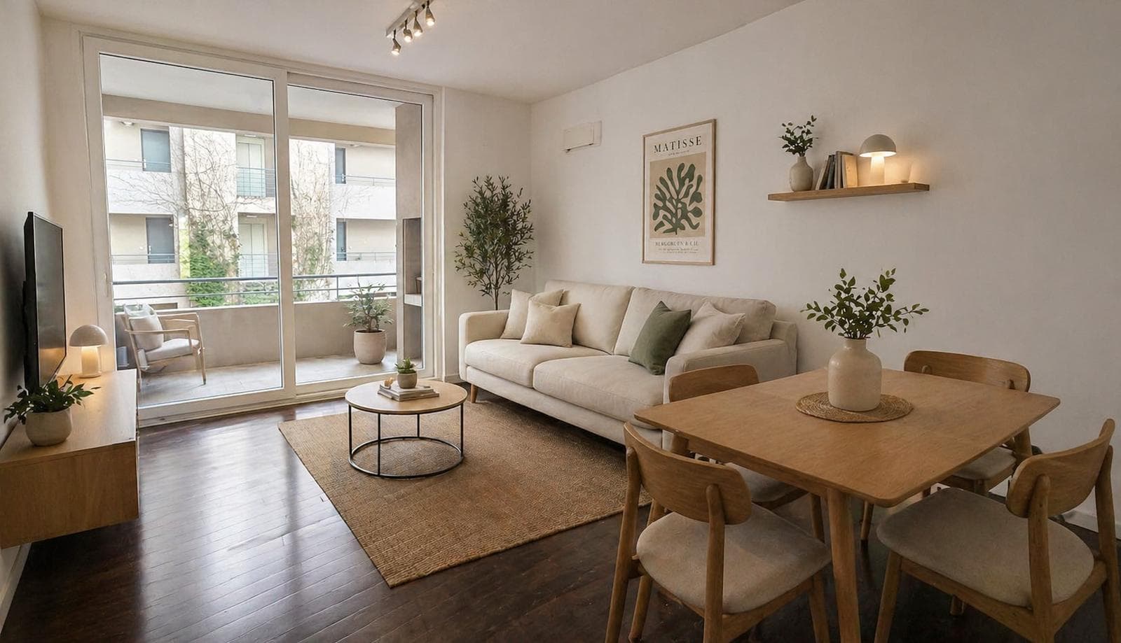 FOR SALE WITH RENTAL INCOME: 2-room apartment with balcony and garage, Rincon de Milberg, Tigre