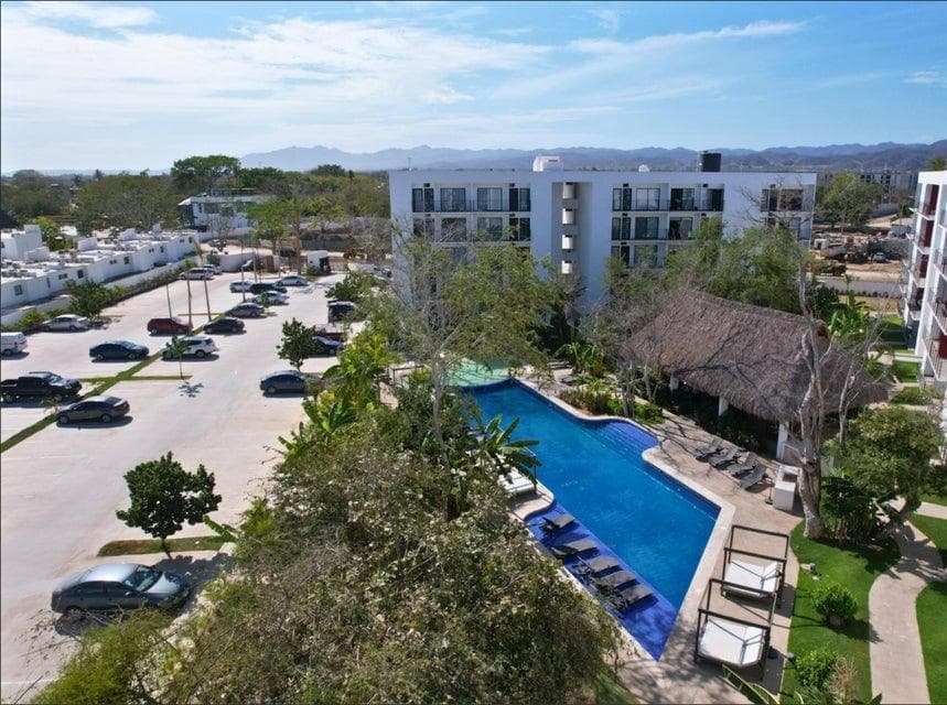 2-Bedroom Condo for Sale in Tondoroque, a Safe Investment in Riviera Nayarit, Aldea Hortus Ground Floor, Interior View | Nuevo Vallarta | Banderas Bay | Nayarit
