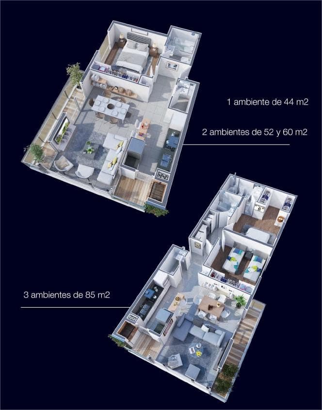 Apartment under construction in La Perla