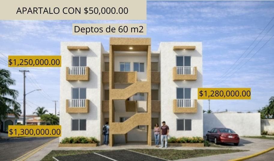 APARTMENTS FOR SALE!!! 1-BEDROOM APARTMENT IN EL COYOL