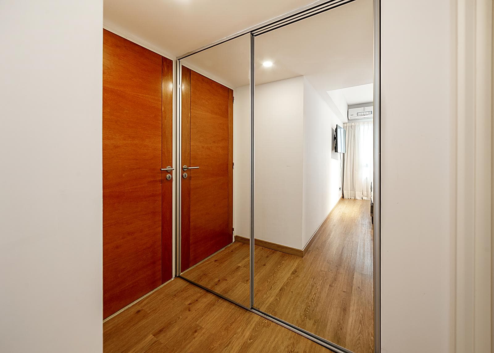 4-room apartment for sale in Belgrano, with a garage and a terrace balcony with a grill.