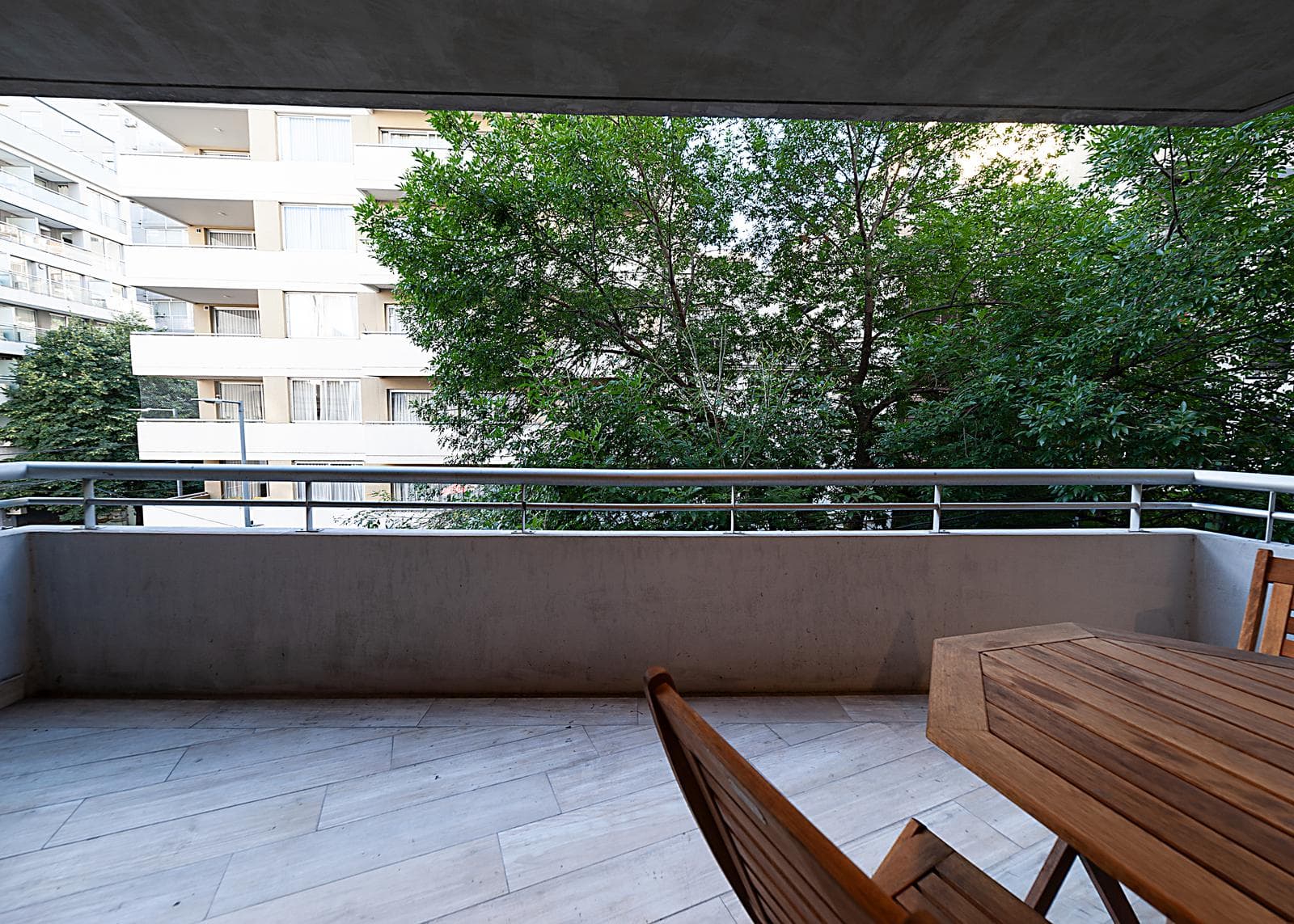 4-room apartment for sale in Belgrano, with a garage and a terrace balcony with a grill.