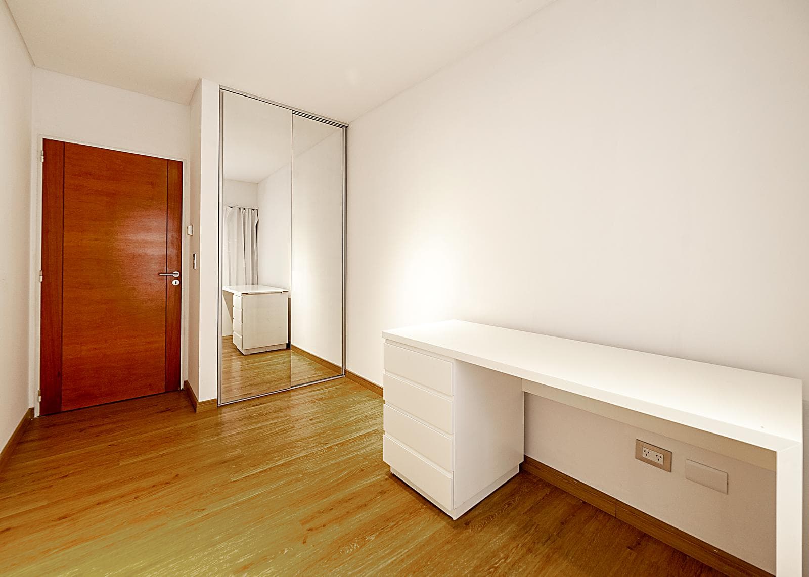 4-room apartment for sale in Belgrano, with a garage and a terrace balcony with a grill.