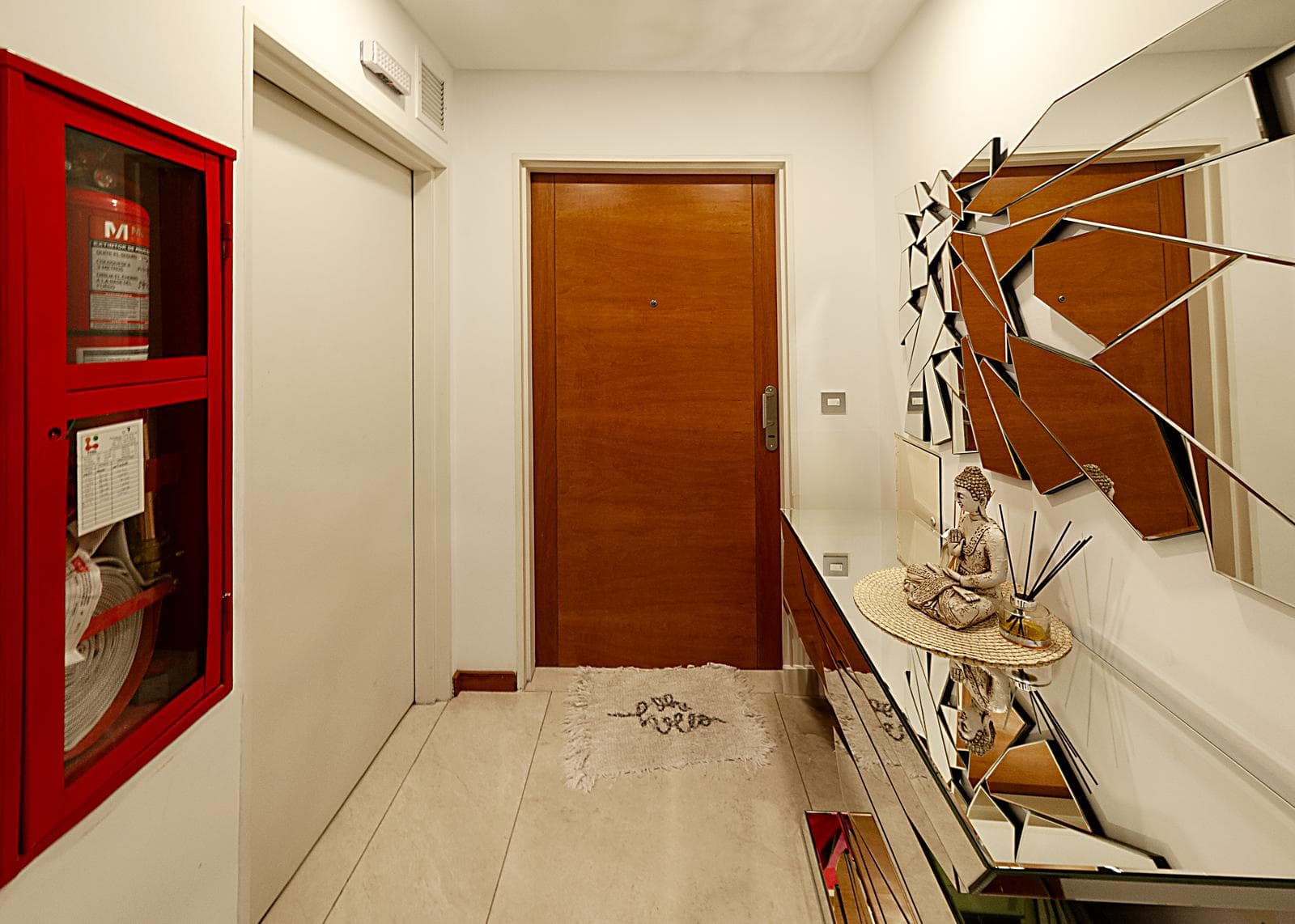 4-room apartment for sale in Belgrano, with a garage and a terrace balcony with a grill.