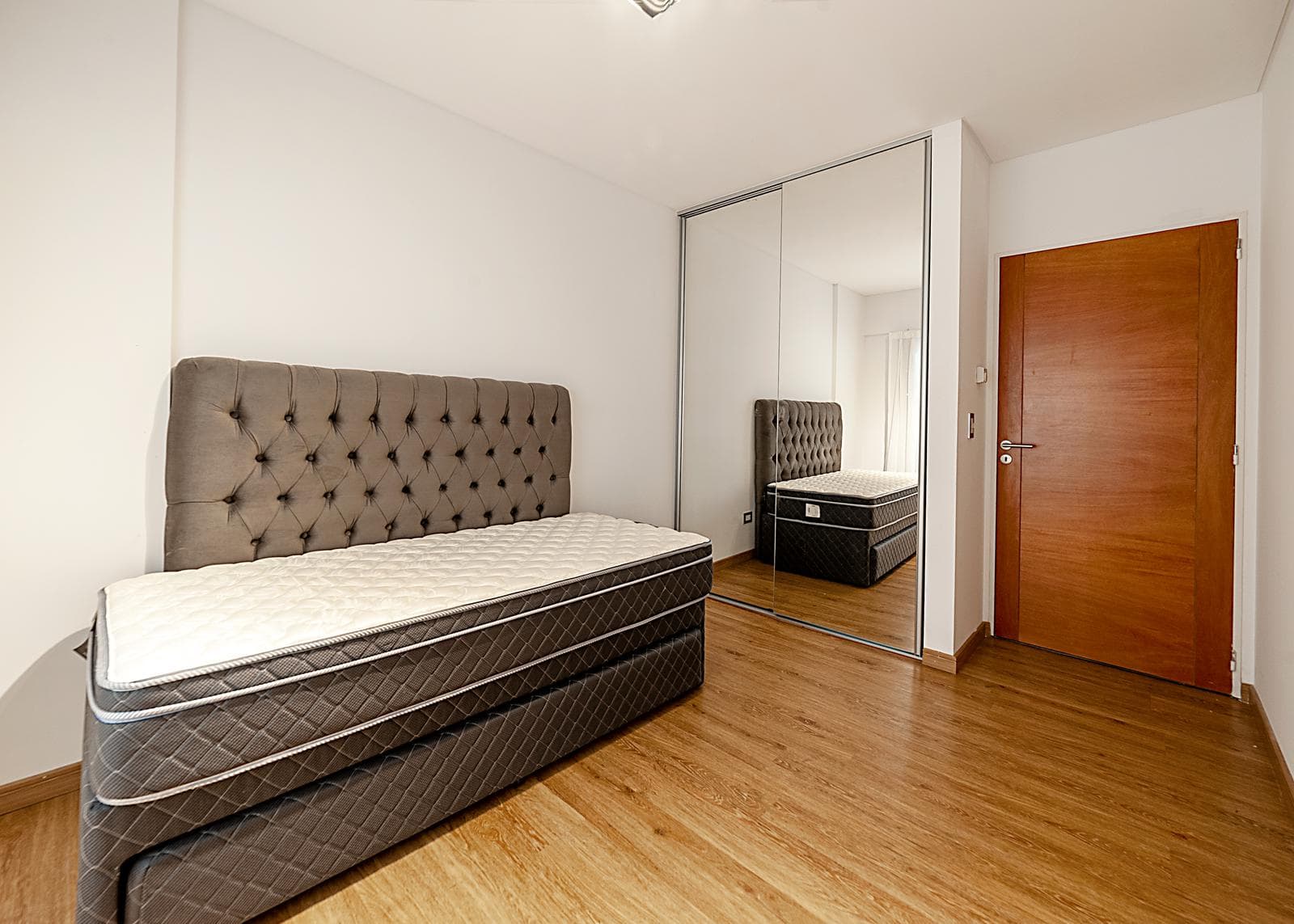 4-room apartment for sale in Belgrano, with a garage and a terrace balcony with a grill.