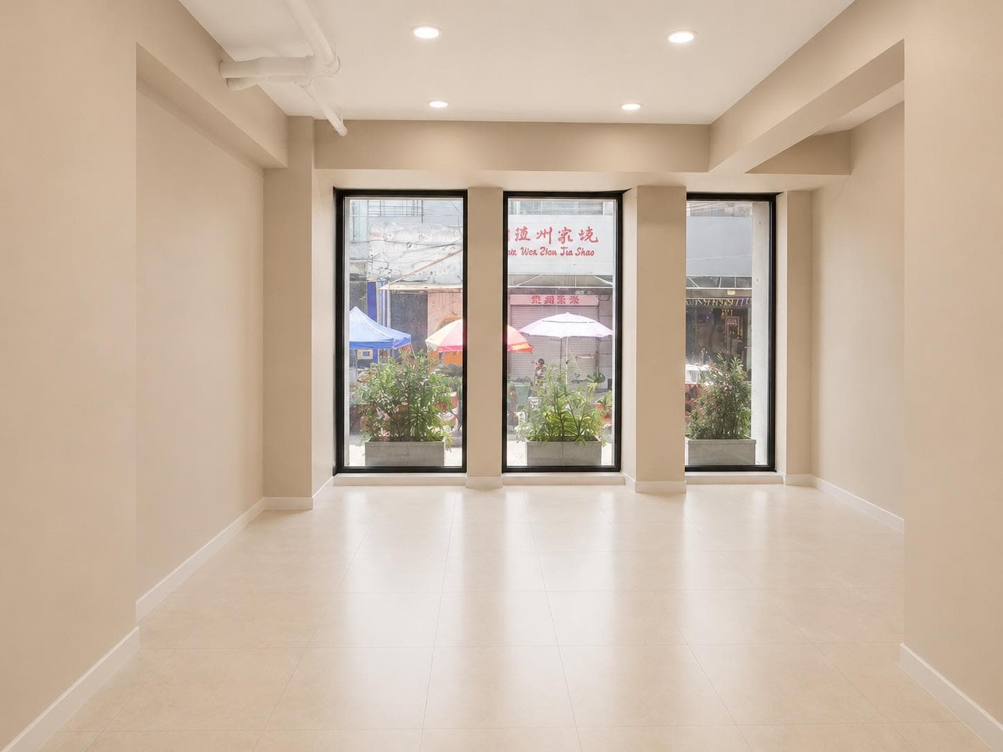 Commercial space in the city center