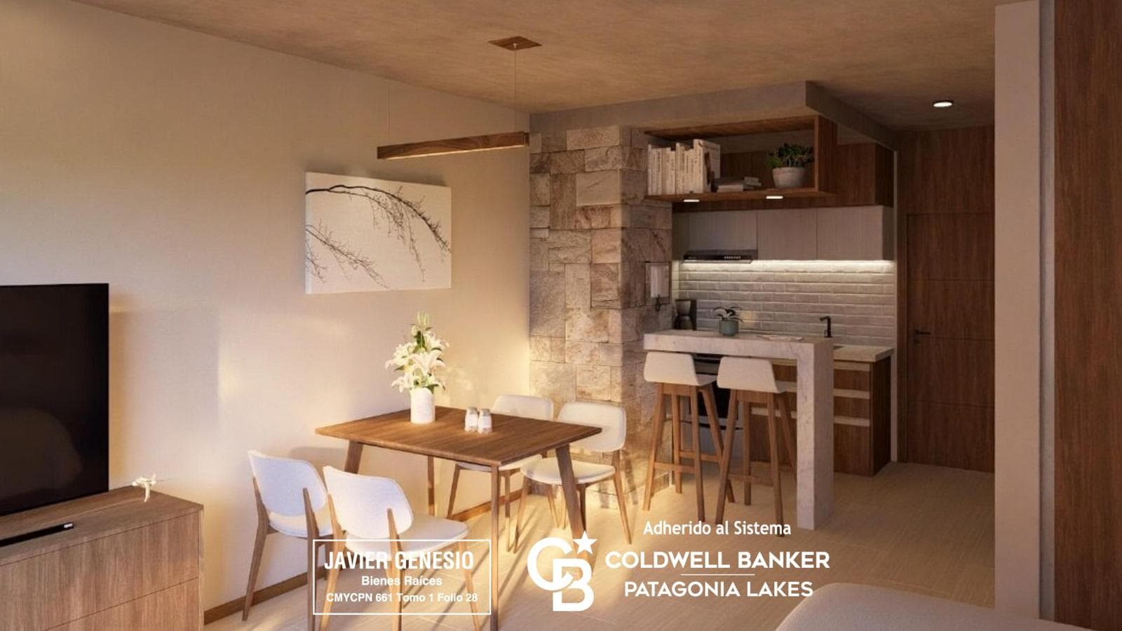 FOR SALE: 2-Bedroom Pre-Construction Condo, 56 m², UF70, Paseo Retamas, Villa La Angostura