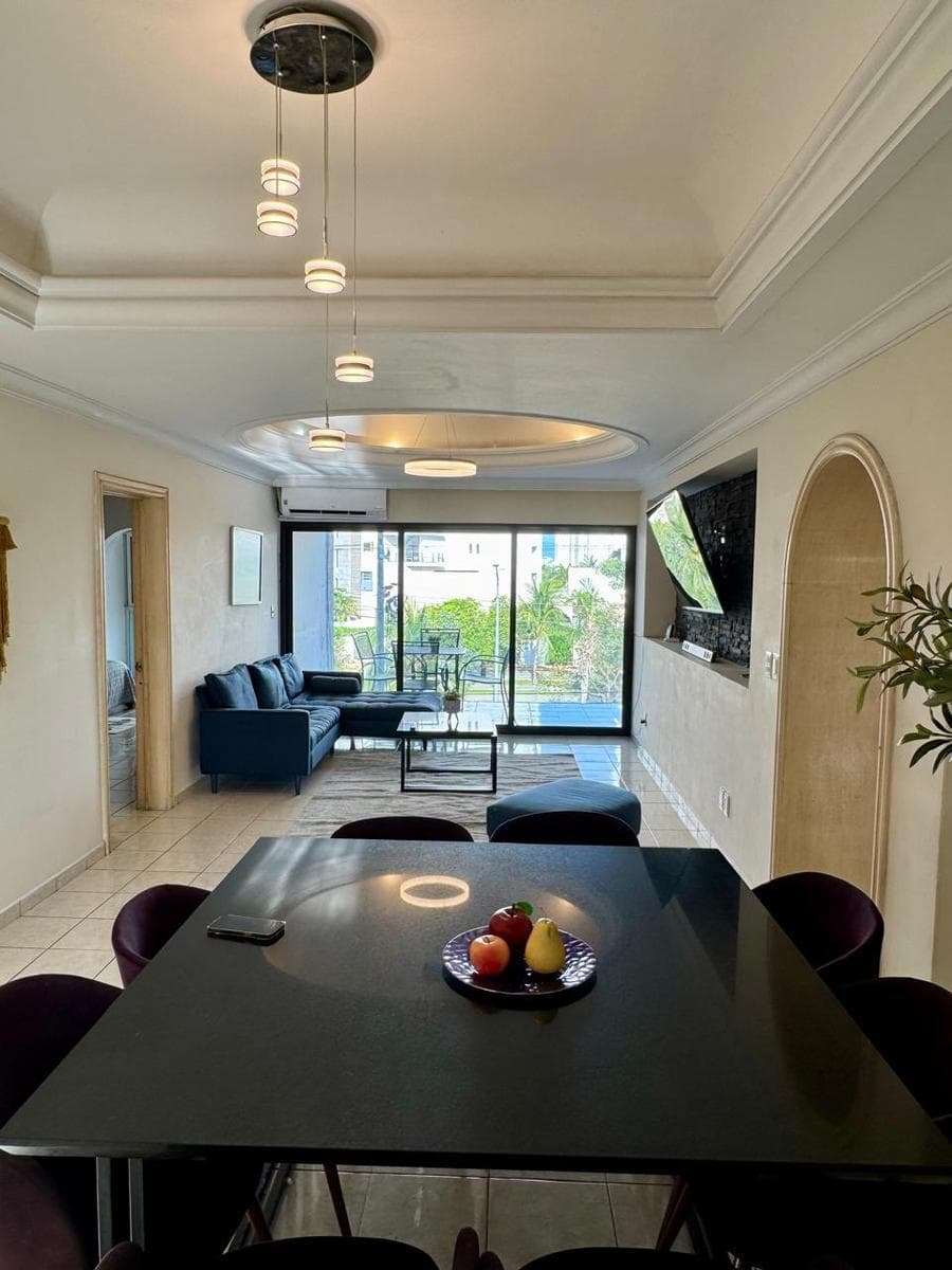 Apartment for Rent, 3 Bedrooms, FURNISHED, Pool, Elevator, Av. Bonampak, Cancún