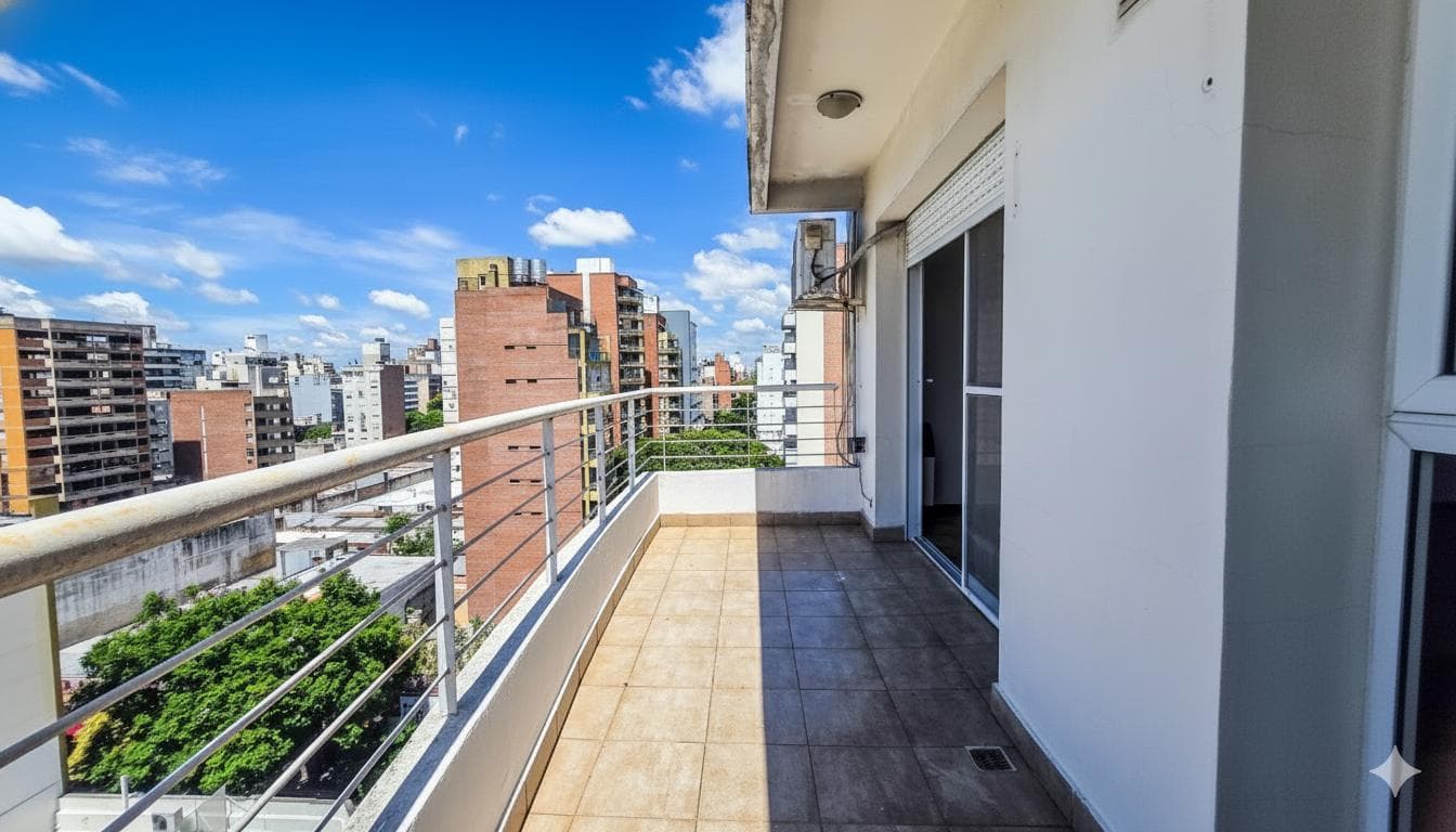FOR SALE - 2-bedroom apartment with two balconies and a garage; QUALIFIES FOR A MORTGAGE, downtown - ROSARIO