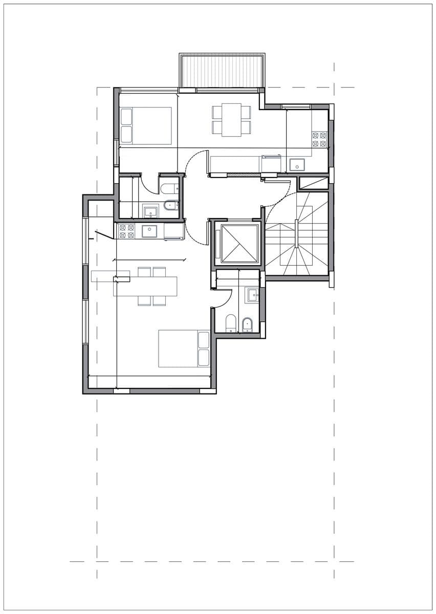 Departamento en pozo en La Perla - Prelanzamiento