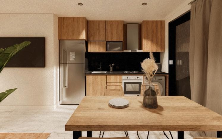Apartment under construction in La Perla