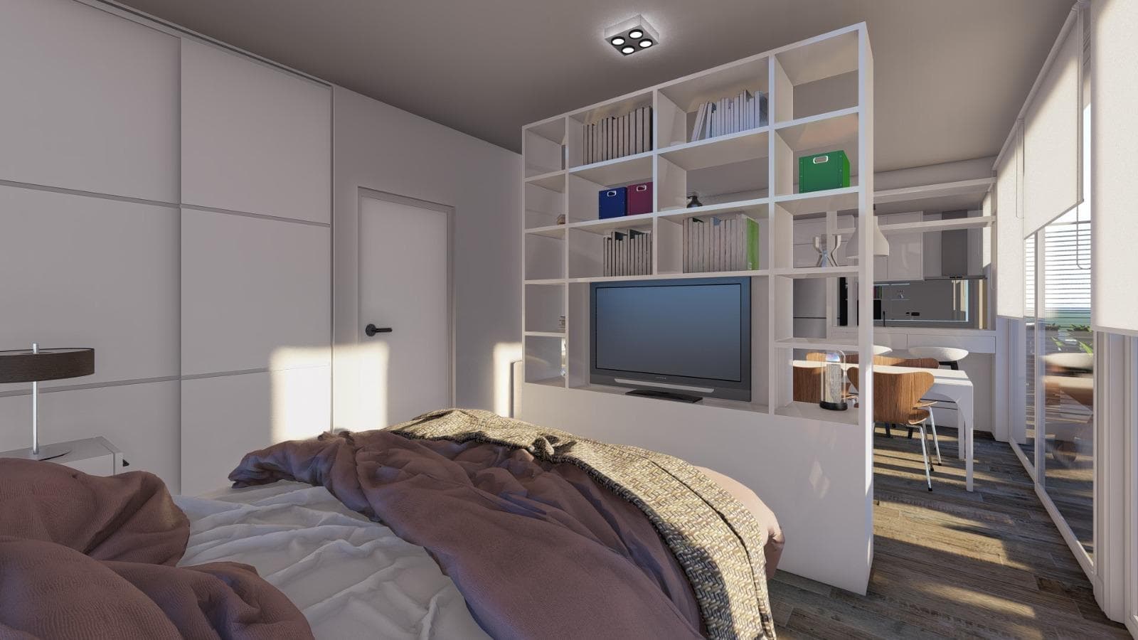 2 ROOMS WITH A TERRACE