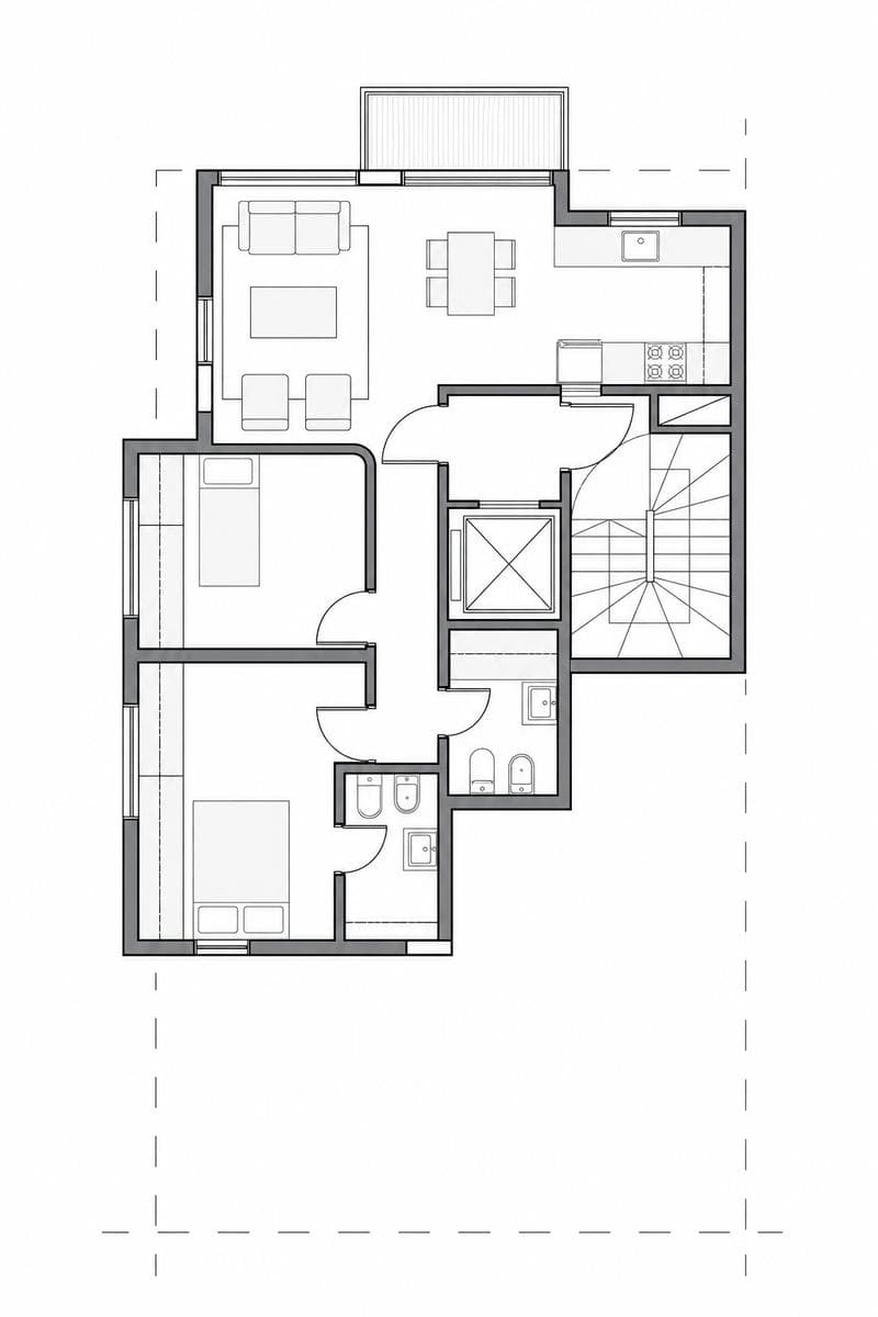 Departamento en La Perla