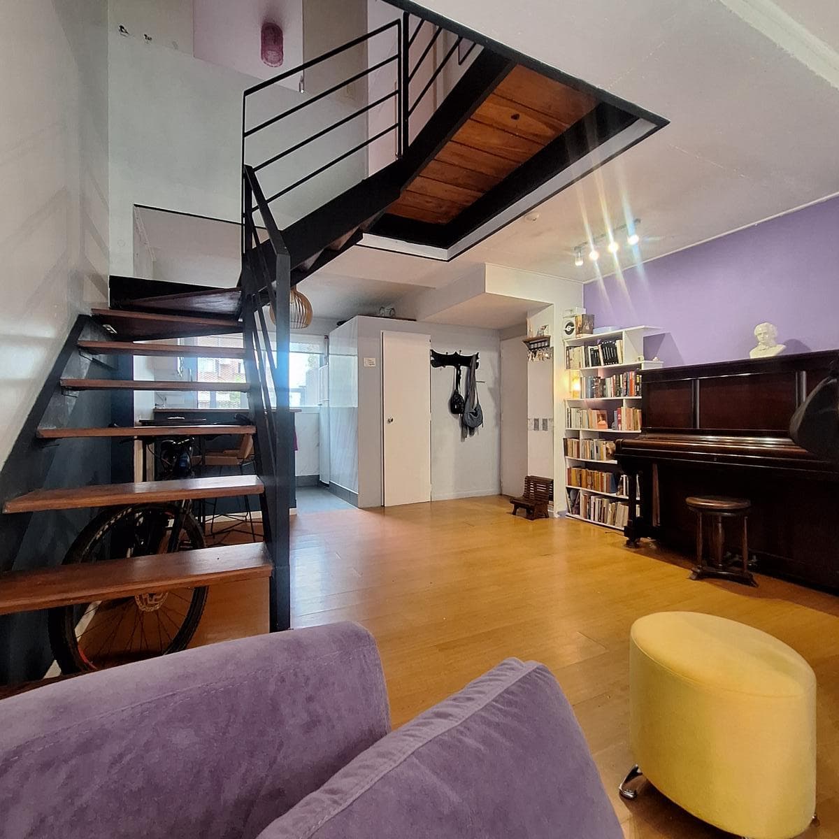 3-room duplex for sale in Palermo, 2 stories, with a garden and a parking space