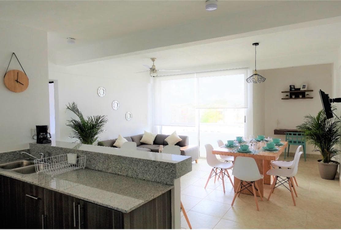 DEPARTAMEMTO EN VENTA LIVERTE RESIDENCIAL AV NICHUPTE CANCUN