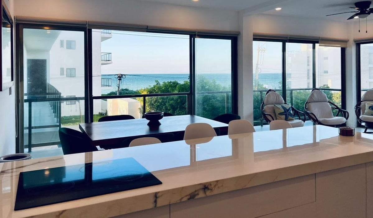 Beachfront Apartment in San Benito