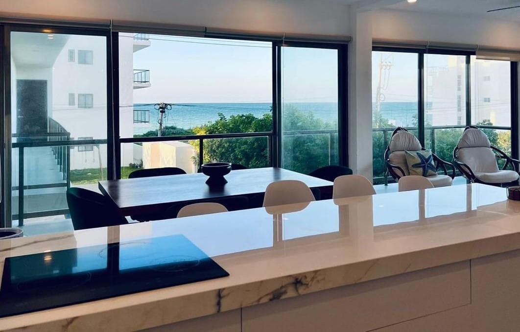 Beachfront Apartment in San Benito