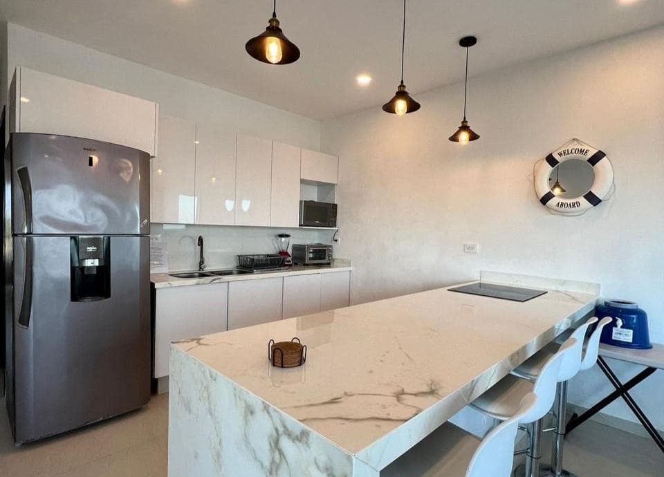 Beachfront Apartment in San Benito