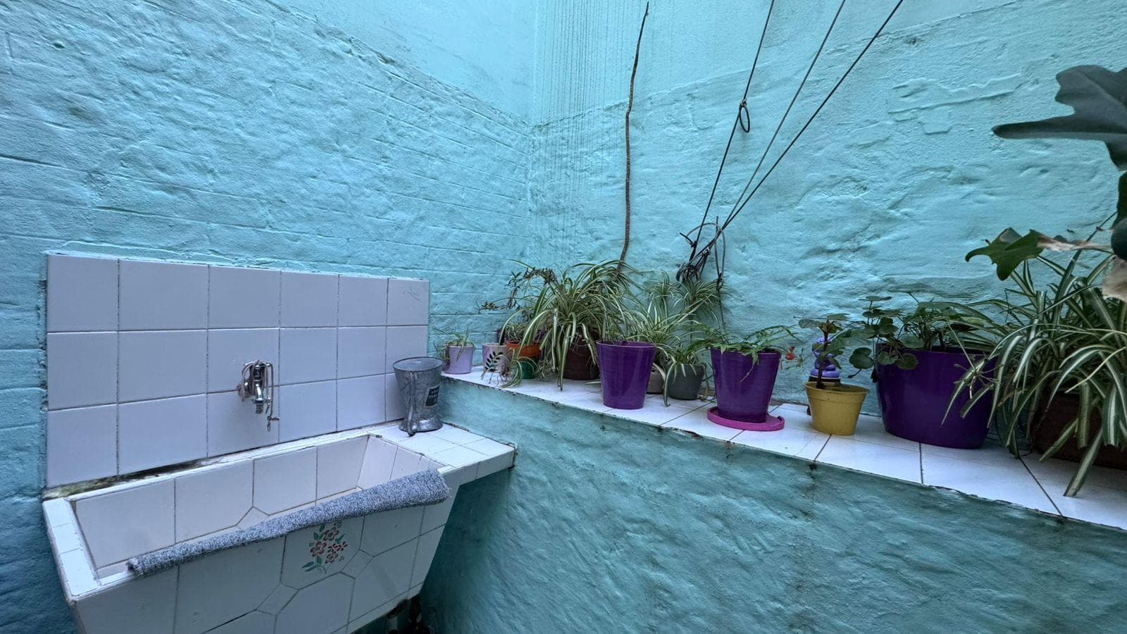 4-Room Apartment with Patio and Grill in Almagro