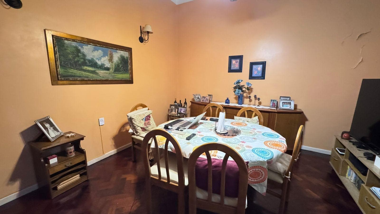 4-Room Apartment with Patio and Grill in Almagro