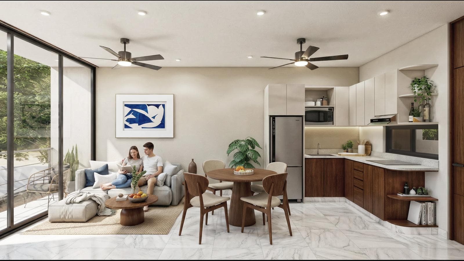 One-bedroom apartment for sale at Temozon PIIN Apartments