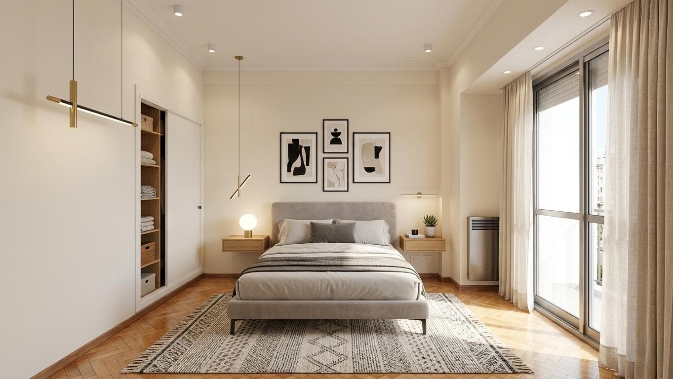 4-room apartment plus maid's quarters for sale in Recoleta—very bright!!!