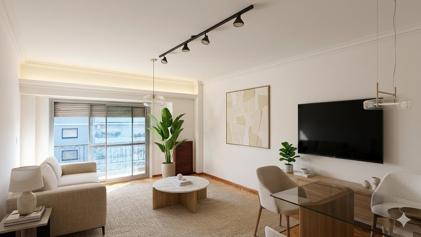 4-room apartment plus maid's quarters for sale in Recoleta—very bright!!!