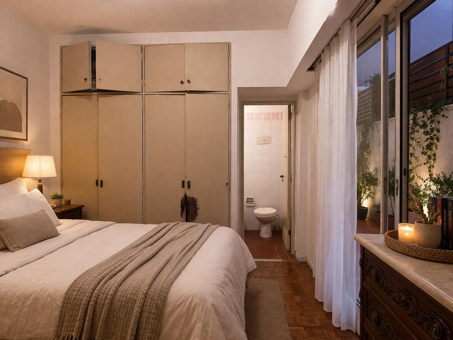 2-Bedroom Apartment for Sale with Patio in Recoleta, Needs Renovation—IDEAL FOR INVESTORS