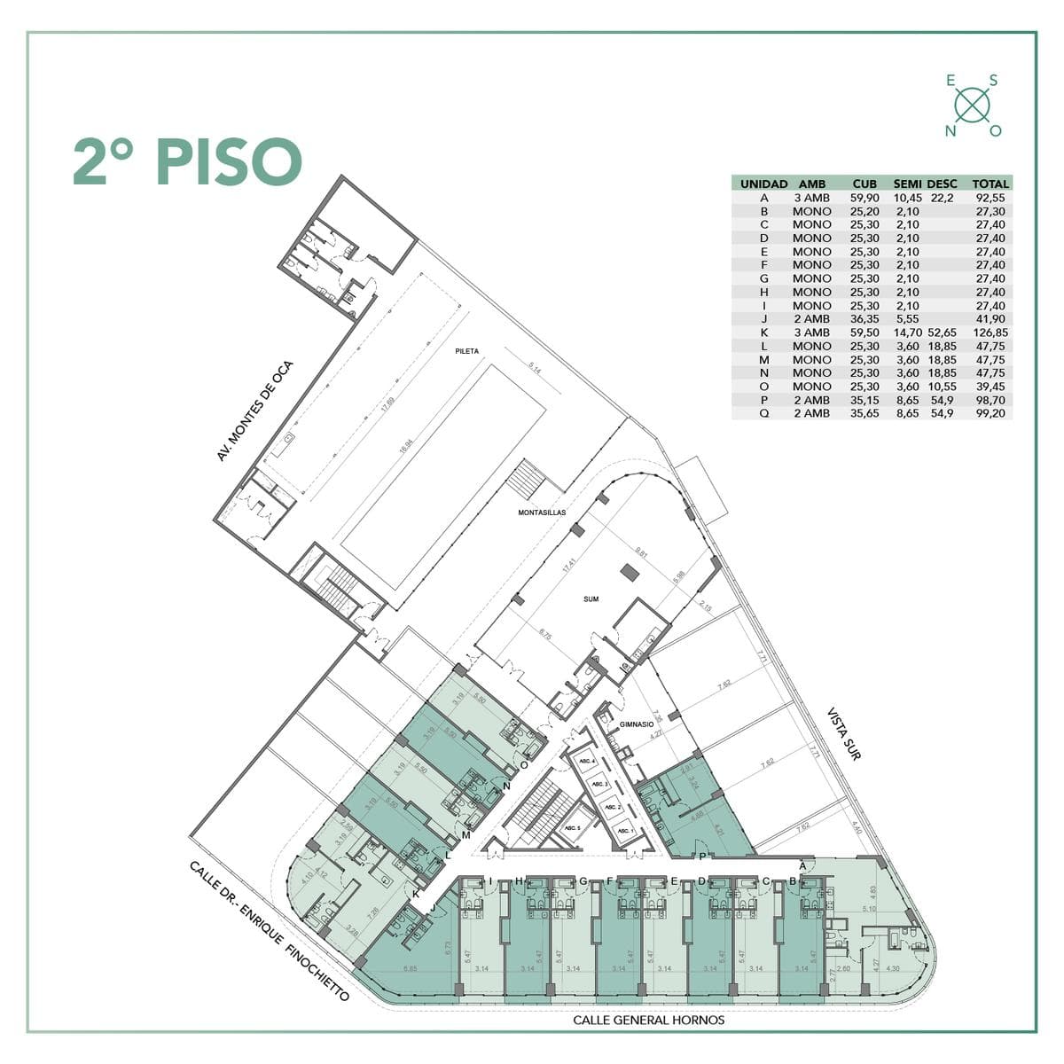 Brand-New 4-Room Apartment for Sale in Barracas