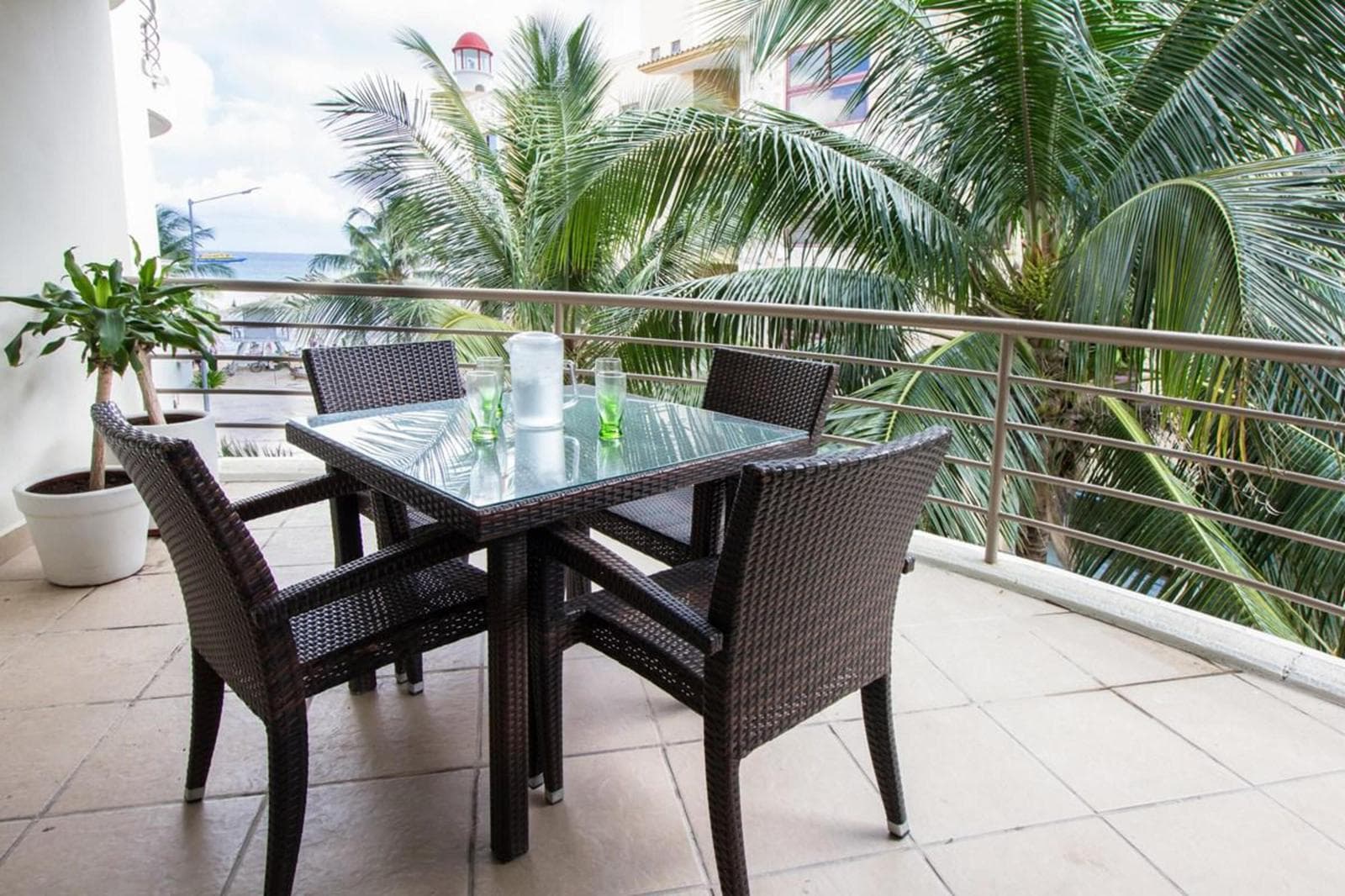 CORTO MALTES - Incredible 3-bedroom oceanfront apartment in downtown Playa del Carmen