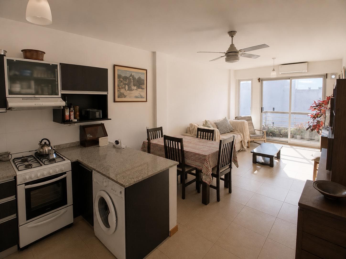 Two-room apartment for sale with a dedicated parking space, multipurpose room, and barbecue area in Monte Castro