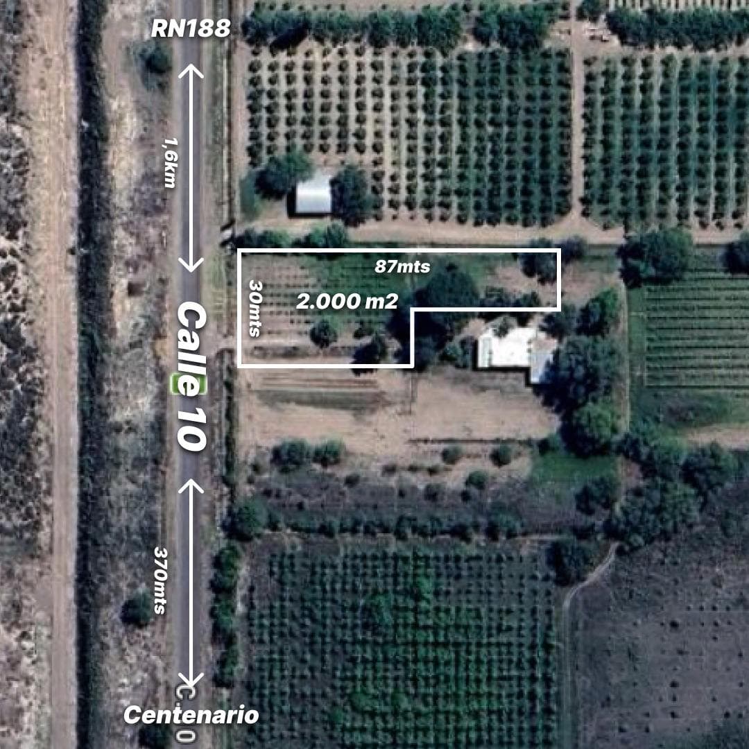 Lot in Colonia Alvear Oeste